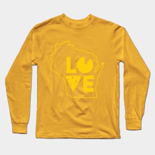 Wisconsin LOVE Long Sleeve T-Shirt